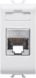 Gewiss Priza FTP CAT 5E 1M Gewiss Chorus alb satinat MAT GW15422 (GW15422)