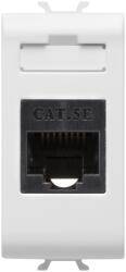 Gewiss Priza UTP CAT 5E 1M Gewiss Chorus alb satinat MAT GW15421 (GW15421)