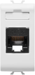 Gewiss Priza UTP CAT 6E 1M Gewiss Chorus alb satinat MAT GW15423 (GW15423)