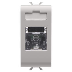 Gewiss Priza Telefon RJ11 1M Gewiss Chorus bej satinat MAT GW13401 (GW13401)