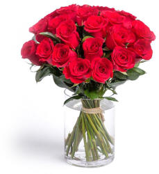 Virág és ajándékküldés A'la nature vörös rózsák - meglepetesem - 62 250 Ft