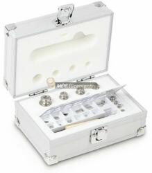 KERN súlykészlet precíziós mérlegekhez 1 mg - 50 g alumínium dobozban, OIML M1 súlyosztály, hitelesíthető (343-026)