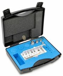 KERN súlykészlet precíziós mérlegekhez 1 mg - 100 g műanyag dobozban, OIML M1 súlyosztály, hitelesíthető (343-034)