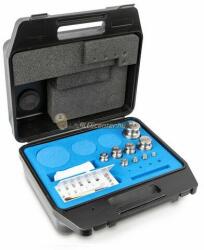 KERN súlykészlet precíziós mérlegekhez 1 mg - 1 kg műanyag dobozban, OIML M1 súlyosztály (343-064)