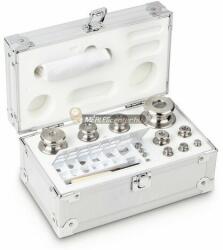 KERN & SOHN súlykészlet precíziós mérlegekhez 1 mg - 1 kg alumínium dobozban, OIML M1 súlyosztály (343-066)