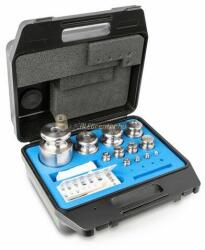 KERN súlykészlet precíziós mérlegekhez 1 mg - 5 kg műanyag dobozban, OIML M1 súlyosztály, hitelesíthető (343-084)