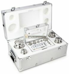 KERN súlykészlet precíziós mérlegekhez 1 mg - 5 kg alumínium dobozban, OIML M1 súlyosztály, hitelesíthető (343-086)