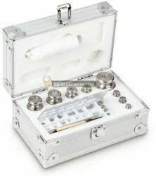 KERN súlykészlet precíziós mérlegekhez 1 mg - 500 g alumínium dobozban, OIML M1 súlyosztály (343-056)