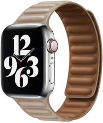 Apple Watch bézs bőr szíj 38/40/41/42 (series10)mm