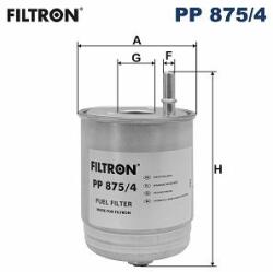 FILTRON filtru combustibil FILTRON PP 875/4 (PP 875/4) - automobilus