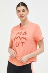 Mammut t-shirt Massone Lettering női, rózsaszín - rózsaszín M
