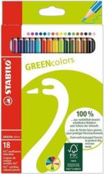 STABILO GREENcolors színes ceruza 18 db (6019/2-18)