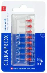 CURAPROX CPS 07 Prime utántöltő fogköztisztító kefe piros (8db)