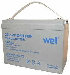 Well Acumulator plumb acid cu gel 12V 100AH (BAT-LEADG-12V100AH-WL)