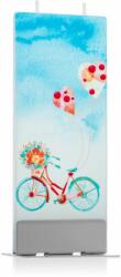 FLATYZ Holiday Bike With Hearts lumanare 6x15 cm
