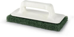 IGEAX élelmiszeripari súroló pad kézi tartóval zöld (1028GM)