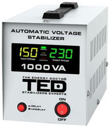TED Electric Stabilizator de Tensiune TED Automat AVR 1000VA LCD (TED-AVR1000L)