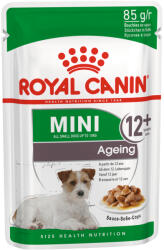 Royal Canin 24x85g Royal Canin Mini Ageing 12+ szószban nedves kutyatáp