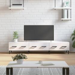 vidaXL fehér magasfényű szerelt fa TV-szekrény 150x36x30 cm (829158)
