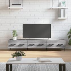 vidaXL szürke sonoma színű szerelt fa TV-szekrény 150x36x50 cm (829162)