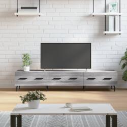 vidaXL szürke sonoma színű szerelt fa TV-szekrény 150x36x50 cm (829170)