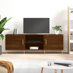 vidaXL barna tölgyszínű szerelt fa TV-szekrény 150x30x50 cm (829091)