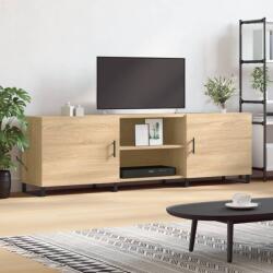 vidaXL sonoma tölgyszínű szerelt fa TV-szekrény 150x30x50 cm (829119)