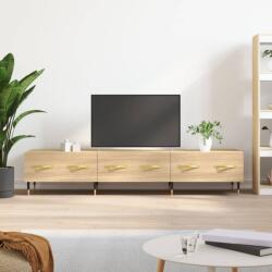 vidaXL sonoma tölgyszínű szerelt fa TV-szekrény 150x36x55 cm (829135) - vidaxl
