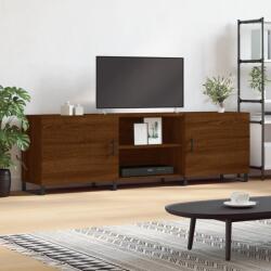 vidaXL barna tölgyszínű szerelt fa TV-szekrény 150x30x50 cm (829123)
