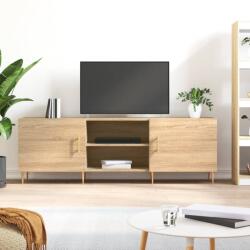 vidaXL sonoma tölgyszínű szerelt fa TV-szekrény 150x30x50 cm (829087) - vidaxl