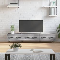 vidaXL szürke sonoma színű szerelt fa TV-szekrény 150x36x50 cm (829154)