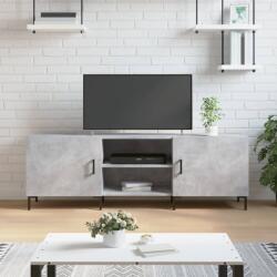 vidaXL betonszürke szerelt fa TV-szekrény 150 x 30 x 50 cm (829104)