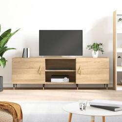 vidaXL sonoma tölgyszínű szerelt fa TV-szekrény 150x30x50 cm (829079)