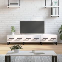 vidaXL fehér magasfényű szerelt fa TV-szekrény 150x36x30 cm (829174)