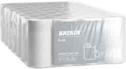KATRIN Kéztörlő tekercses KATRIN Plus Kitchen 11 cm 97 lap 2 rétegű hófehér 4 tekercs/csomag