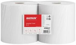 KATRIN Kéztörlő tekercses KATRIN Industrial XL2 28 cm 1040 lap 2 rétegű fehér 2 tekercs/csomag