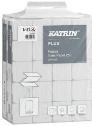 Katrin Toalettpapír KATRIN 2 rétegű 250 lap hajtogatott 100% cell hófehér 40 csom/zsák