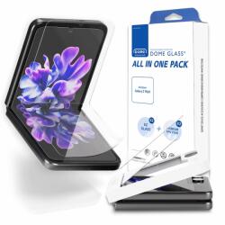 whitestone Samsung Galaxy Z Flip 5 külső kijelzővédő üveg + belső kijelzővédő fólia + kameravédő üveg - 2db