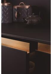  Fogantyú Viefe JEY2 élbe ültethető, 347mm, alumínium, csiszolt pezsgő (0163347L618)