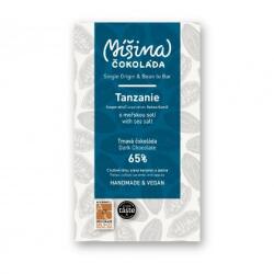 Míšina čokoláda Ciocolată Ciocolată mixtă, Tanzania cu sare de mare, 65%