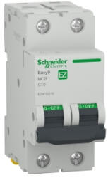 Schneider Siguranta automata 10A 2P C 4, 5ka Easy9 Schneider EZ9F32210 (EZ9F32210)