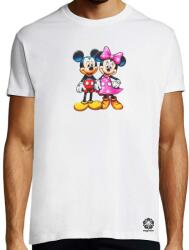 Magnolion Pop art Mickey és Minnie v1 póló