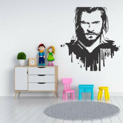  Sticker perete Silueta Thor 1