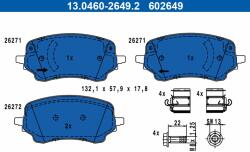ATE set placute frana, frana disc ATE 13.0460-2649.2 (13.0460-2649.2)