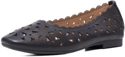 Formazione Pantofi de vara, piele naturala, 998-10 negru - 40 EU