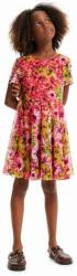 Desigual gyerek ruha mini, harang alakú - többszínű 128 - answear - 16 990 Ft