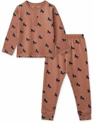 Liewood gyerek pamut pizsama rózsaszín, mintás - rózsaszín 116