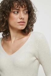 MEDICINE pulóver könnyű, női, bézs - bézs XL - answear - 6 490 Ft