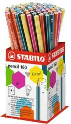 STABILO Pencil 160 grafitceruza radírral HB 72 db (2160/72-1HB)