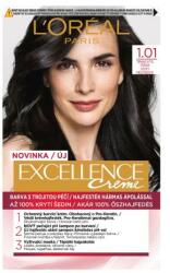 L'Oréal Excellence Creme Triple Protection vopsea de păr 48 ml pentru femei 1, 01 Dark Deep Black